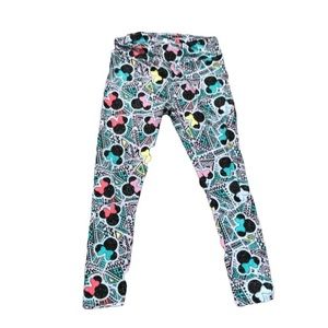 LulaRoe Minnie Mouse geometrical Aztec print Leggings